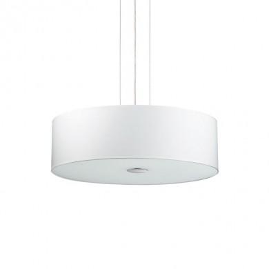 Suspension WOODY Blanc 5x60W IDEAL LUX 103242