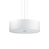 Suspension WOODY Blanc 5x60W IDEAL LUX 103242