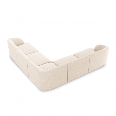 Canapé d'angle symétrique Miley Beige Clair L252cm BOUTICA DESIGN MIC_COR_140_F1_MILEY1