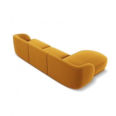 Canapé d'angle gauche Miley Jaune 4 Places BOUTICA DESIGN MIC_LC_51_F1_MILEY7