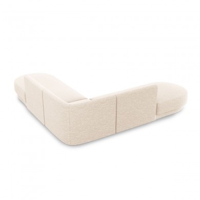 Canapé d'angle symétrique Miley Beige Clair L220cm BOUTICA DESIGN MIC_RCORO_140_F1_MILEY1