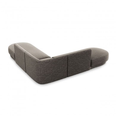 Canapé d'angle symétrique Miley Gris L220cm BOUTICA DESIGN MIC_RCORO_140_F1_MILEY6