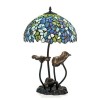 Lampe style Tiffany BLUVERDI 2xE27 D36 MYTIFFANY KT142411+N081