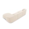 Canapé d'angle droit Miley Beige Clair 4 Places BOUTICA DESIGN MIC_RC_140_F1_MILEY1