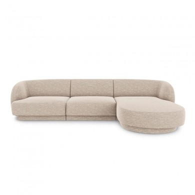 Canapé d'angle droit Miley Beige 4 Places BOUTICA DESIGN MIC_RC_140_F1_MILEY2