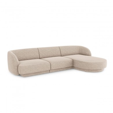 Canapé d'angle droit Miley Beige 4 Places BOUTICA DESIGN MIC_RC_140_F1_MILEY2