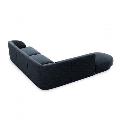 Canapé arrondi d'angle gauche Miley Bleu Roi 6 Places BOUTICA DESIGN MIC_RLCO_140_F1_MILEY4