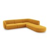 Canapé arrondi d'angle droit Miley Jaune 6 Places BOUTICA DESIGN MIC_RRCO_51_F1_MILEY7