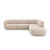 Canapé arrondi d'angle droit Miley Beige 6 Places BOUTICA DESIGN MIC_RRCO_140_F1_MILEY2