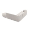 Canapé arrondi d'angle droit Miley Gris Clair 6 Places BOUTICA DESIGN MIC_RRCO_140_F1_MILEY5