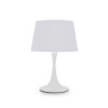 Lampe de chevet LONDON BIG Blanc 1x60W IDEAL LUX 110448