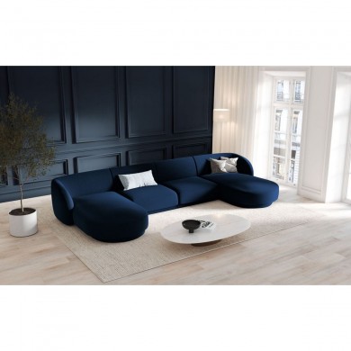 Canapé panoramique Miley Bleu Roi Velours BOUTICA DESIGN MIC_U_51_F1_MILEY2