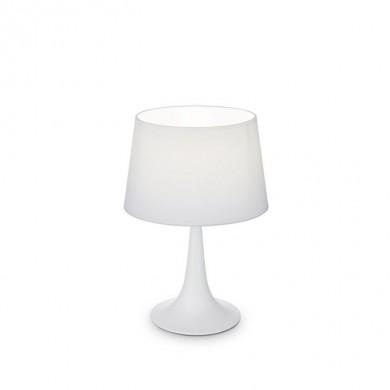 Lampe de chevet LONDON Blanc 1x60W IDEAL LUX 110530