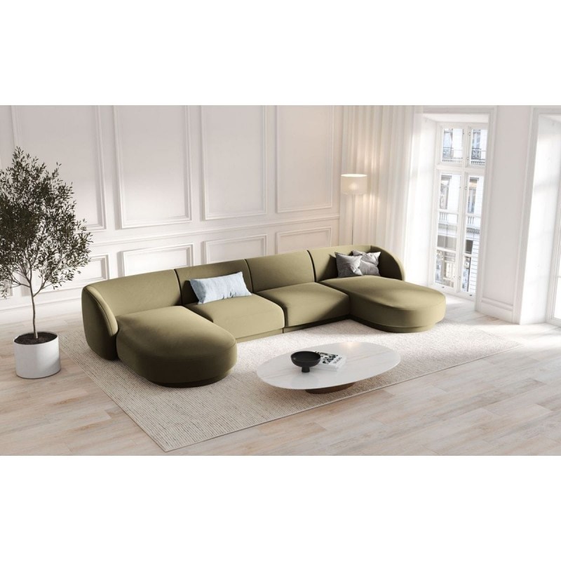 Canapé panoramique Miley Vert 5 Places BOUTICA DESIGN MIC_U_51_F1_MILEY8