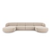 Canapé panoramique Miley Beige 5 Places BOUTICA DESIGN MIC_U_140_F1_MILEY2