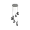 Suspension SOFT Fumé 6x40W IDEAL LUX 111841