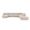 Canapé d'angle panoramique droit Miley Beige BOUTICA DESIGN MIC_UR_140_F1_MILEY2