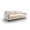 Canapé convertible avec coffre velours Scott Beige Clair BOUTICA DESIGN MIC_3SF_51_F1_SCOTT1