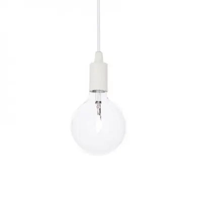 Suspension EDISON Blanc 1x60W IDEAL LUX 113302
