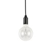 Suspension EDISON Noir 1x60W IDEAL LUX 113319