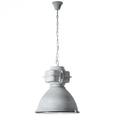 Suspension ANOUK 1x60W E27 ciment BRILLIANT 93444/70