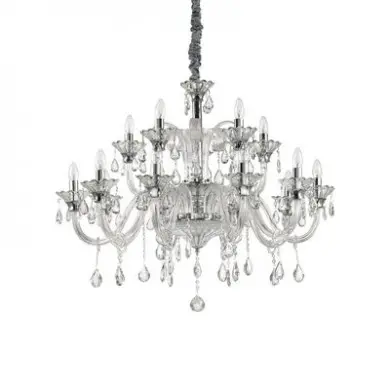 Lustre Pampilles COLOSSAL Transparent 15x40W IDL_114170 114170 Lustre Pampilles COLOSSAL Transparent 15x40W IDEAL LUX 114170