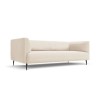 Canapé velours Selena Beige Clair 3 Places BOUTICA DESIGN MIC_3S_51_F1_SELENA1