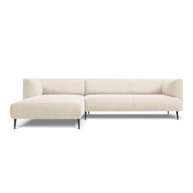 Canapé d'angle gauche Selena Beige Clair 4 Places BOUTICA DESIGN MIC_LC_51_F1_SELENA1