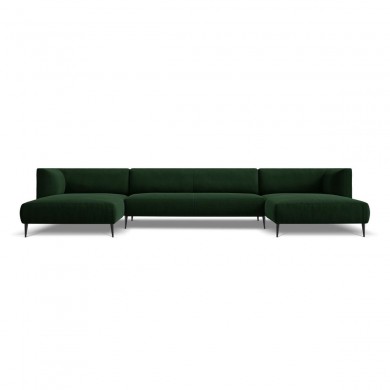 Canapé panoramique Selena Vert Bouteille 6 Places BOUTICA DESIGN MIC_U_51_F1_SELENA2