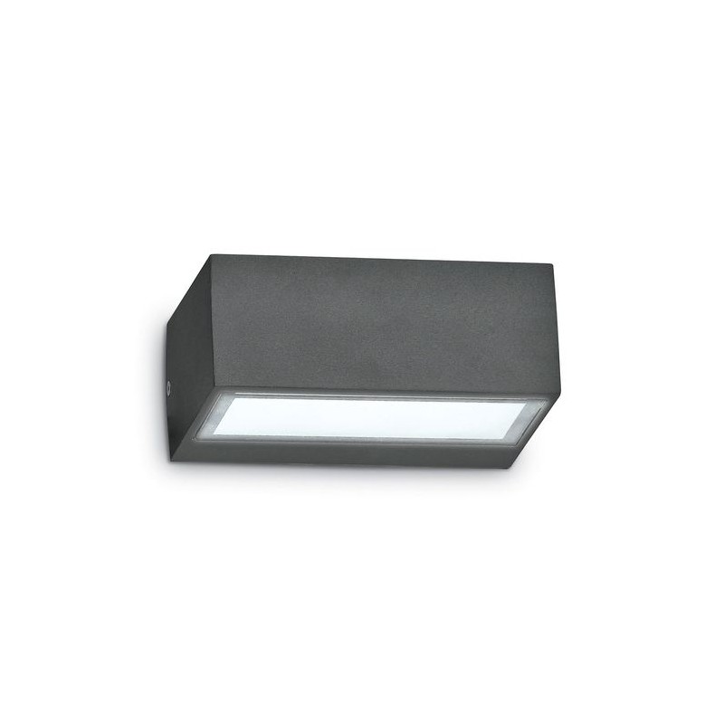 Applique murale extérieure TWIN Anthracite 1x28W IDEAL LUX 115368