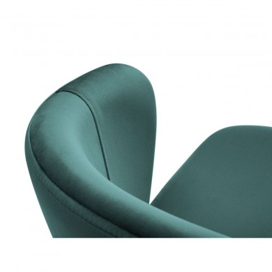 Chaise (lot x2) velours Tom Pétrole BOUTICA DESIGN MIC_CHSET2_2_F1_TOM10