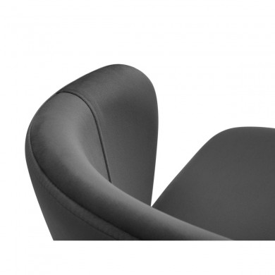 Chaise (lot x2) velours Tom Gris Foncé BOUTICA DESIGN MIC_CHSET2_2_F1_TOM13