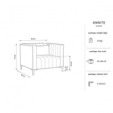 Fauteuil velours Annite Vert Bouteille Pieds Métal Doré BOUTICA DESIGN MIC_ARM_B1_2_ANNITE7