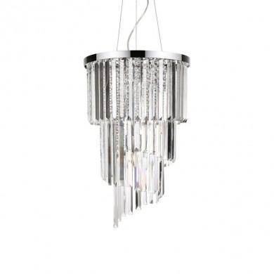 Lustre Suspension Cascade CARLTON SP8 40W IDEAL LUX 117737