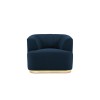 Fauteuil bouclette Goct Bleu Foncé BOUTICA DESIGN MIC_ARM_101_F1_GOCT8