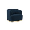 Fauteuil bouclette Goct Bleu Foncé BOUTICA DESIGN MIC_ARM_101_F1_GOCT8