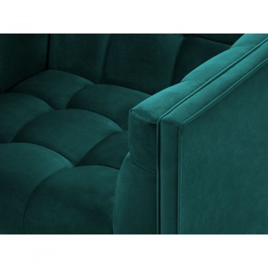 Fauteuil velours Karoo Turquoise BOUTICA DESIGN MIC_ARM_51_F1_KAROO5