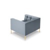 Fauteuil velours Karoo Bleu Clair BOUTICA DESIGN MIC_ARM_51_F1_KAROO6