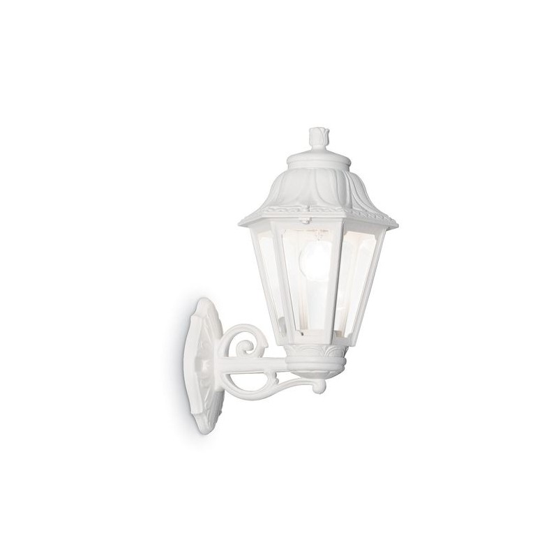 Applique murale extérieure ANNA BIG Blanc 1x60W IDEAL LUX 120423