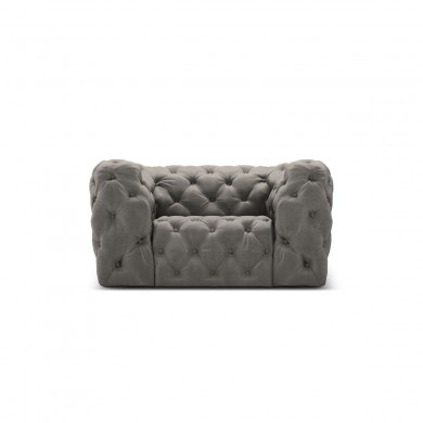 Fauteuil velours Iggy Gris Clair BOUTICA DESIGN MIC_ARM_51_F1_IGGY4