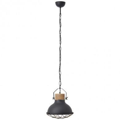 Suspension EMMA 1x40W E27 Noircissement BRILLIANT 93571/86