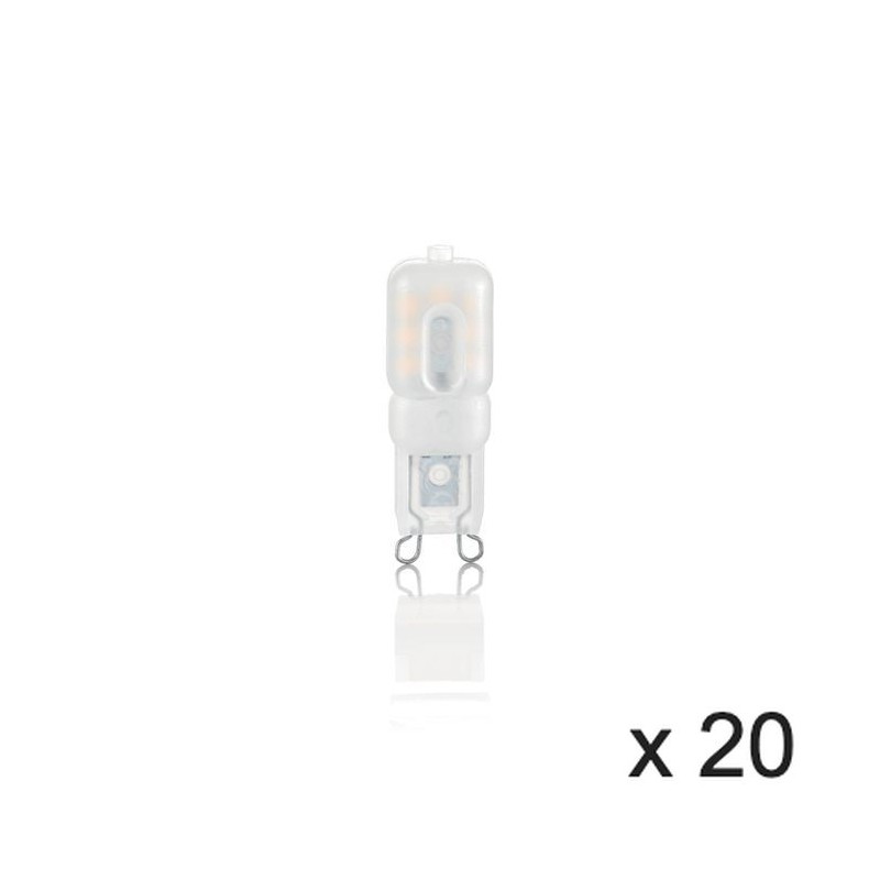 Ampoule (x20) 2,5W G9 Blanc D1,7 122168 IDEAL LUX 122168