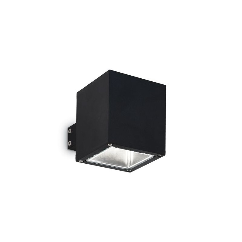 Applique murale extérieure SNIF Carré Noir 1x40W IDEAL LUX 123080