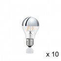 Ampoule (x10) 8W E27 Chromé D6
