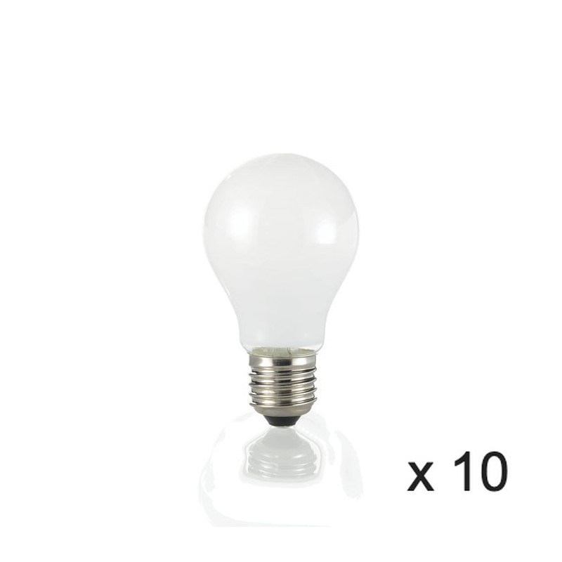 Ampoule (x10) 8W E27 Blanc D6 123899 IDEAL LUX 123899