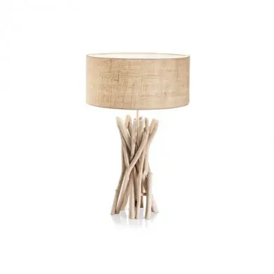 Lampe Bois Flotté DRIFTWOOD 1x60W IDL_129570 129570 Lampe Bois Flotté DRIFTWOOD 1x60W IDEAL LUX 129570