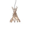 Suspension Bois Flotté DRIFTWOOD 1x60W IDEAL LUX 129600