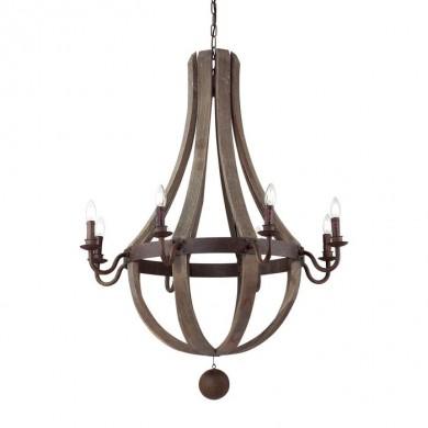 Lustre Montgolfière MILLENNIUM 8x40W IDEAL LUX 129709