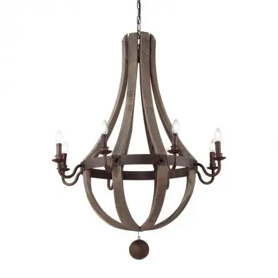 Lustre Montgolfière MILLENNIUM 8x40W IDEAL LUX 129709