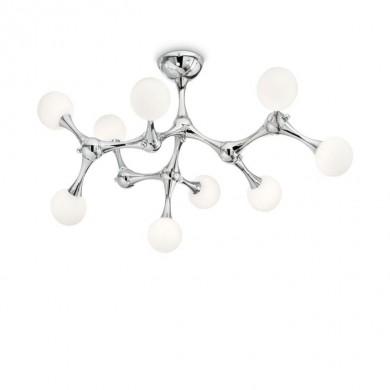 Plafonnier Boule NODINO Chrome 9x7W IDL_133393 133393 Plafonnier Boule NODINO Chrome 9x7W IDEAL LUX 133393